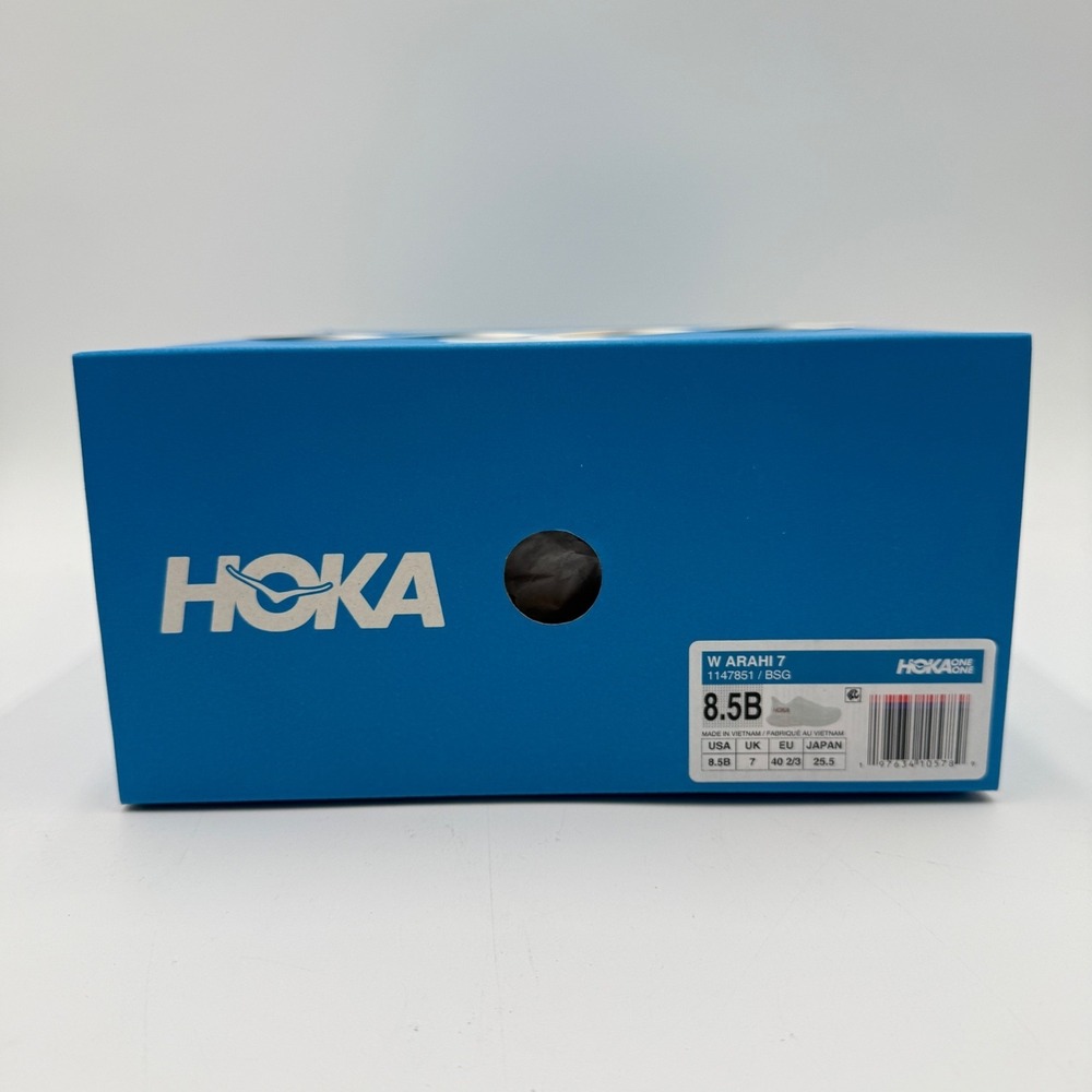 Hoka One One Arahi 7 Women Running Shoes Size 8.5 B White Rose Gold 1147851 /BSG - Picture 7 of 7